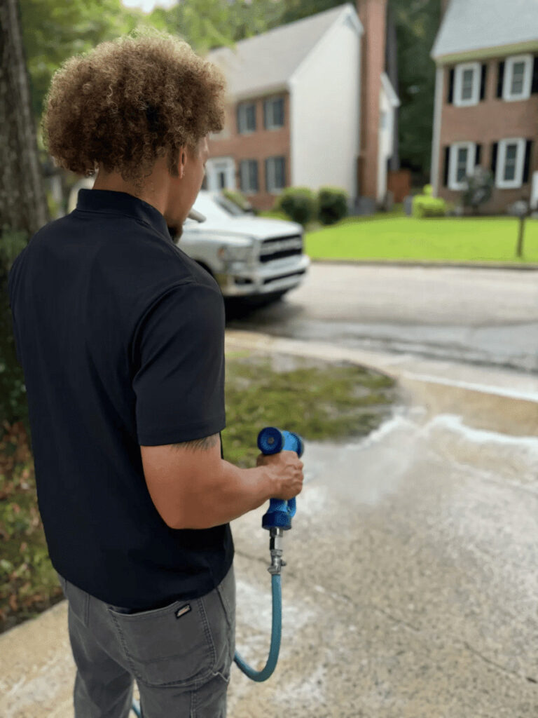 driveway power washing