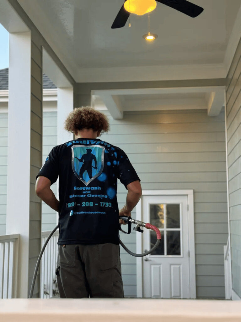 Deck Washing